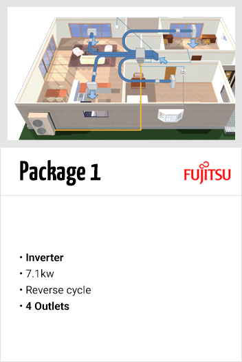 Fujitsu ducted